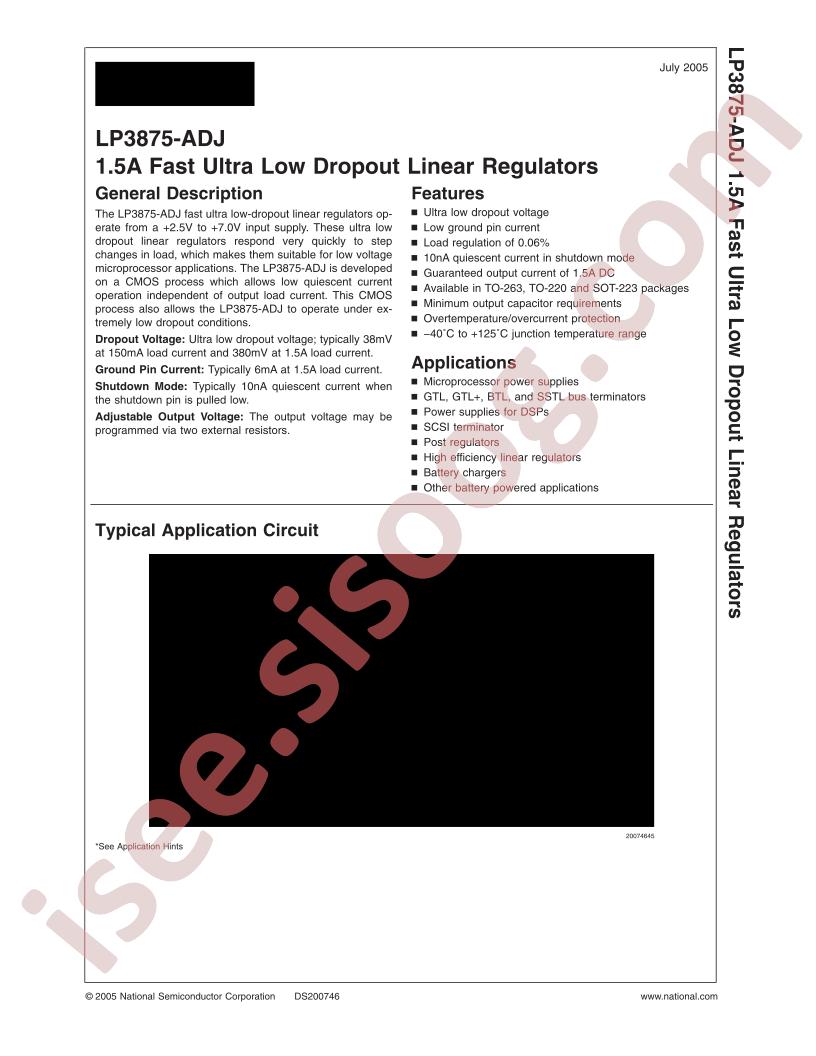 LP3875-ADJ