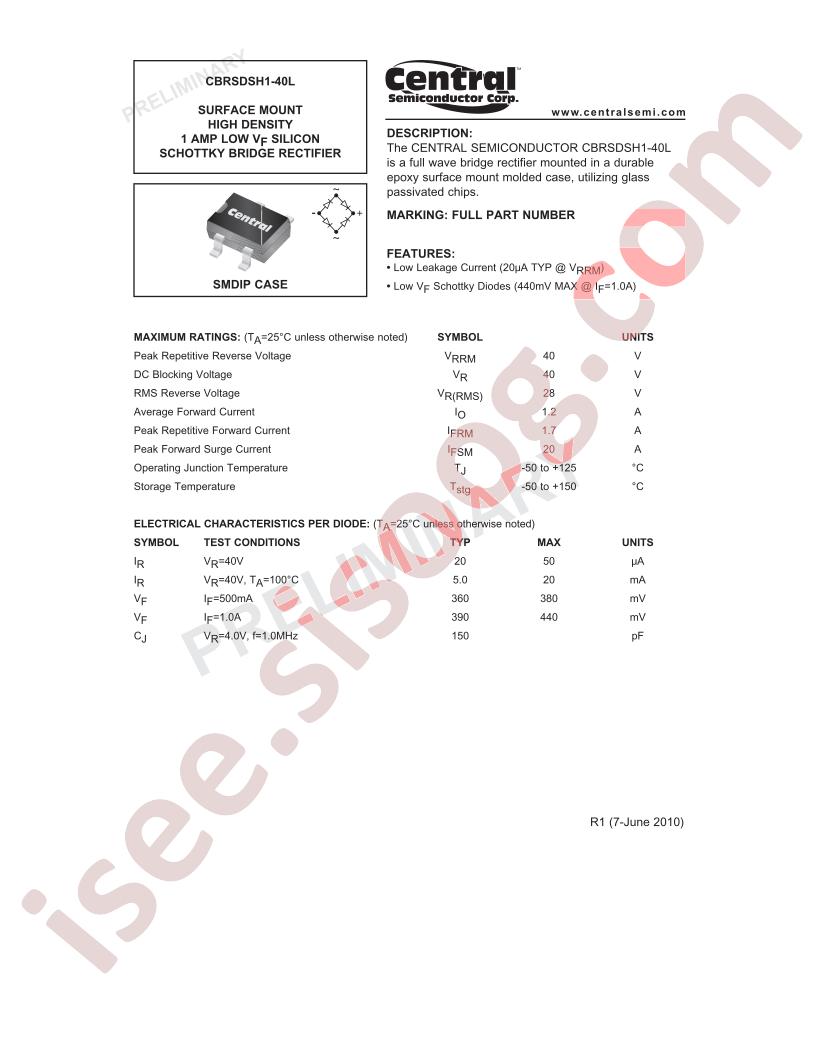 CBRSDSH1-40L