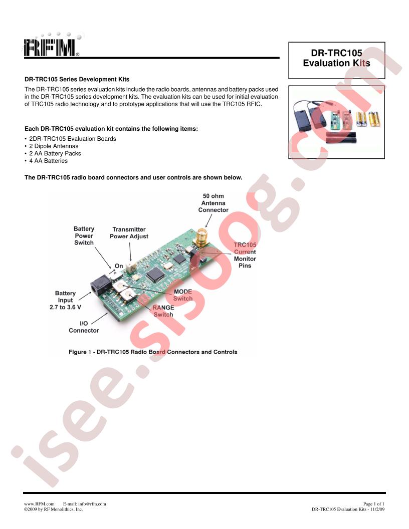 DR-TRC105-434-EV