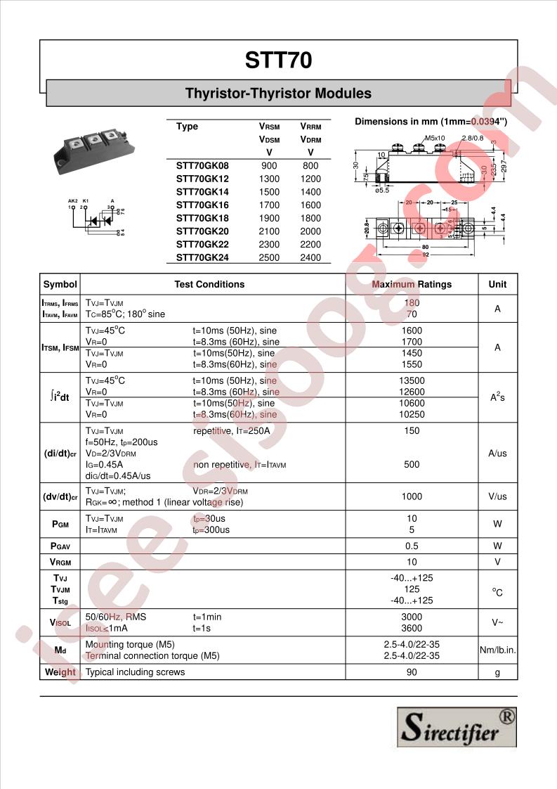 STT70GK16
