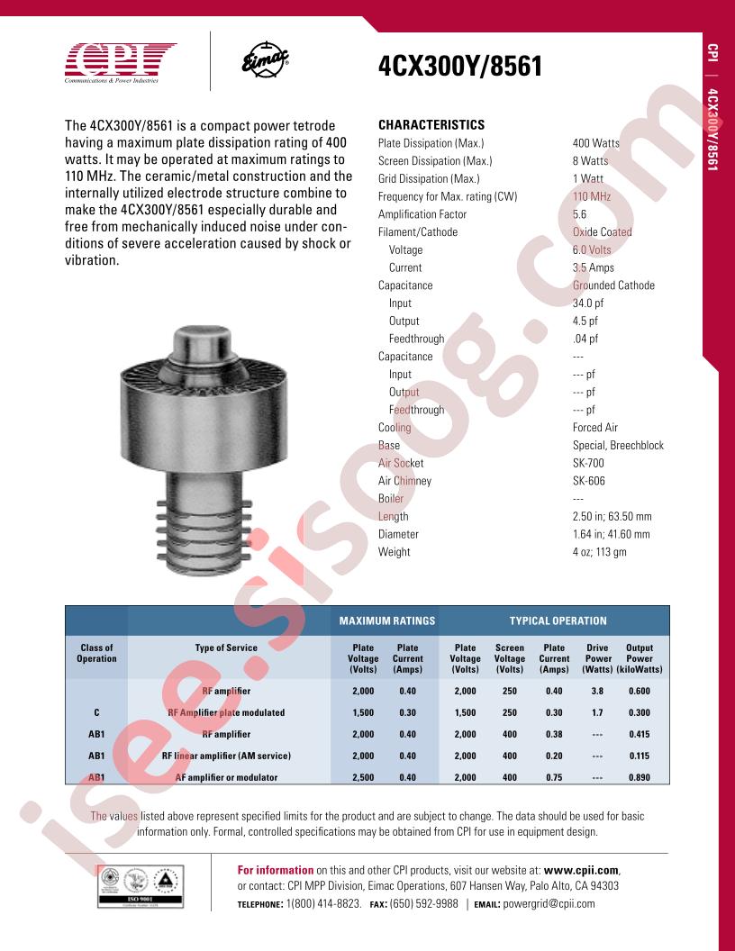 4CX300Y-8561