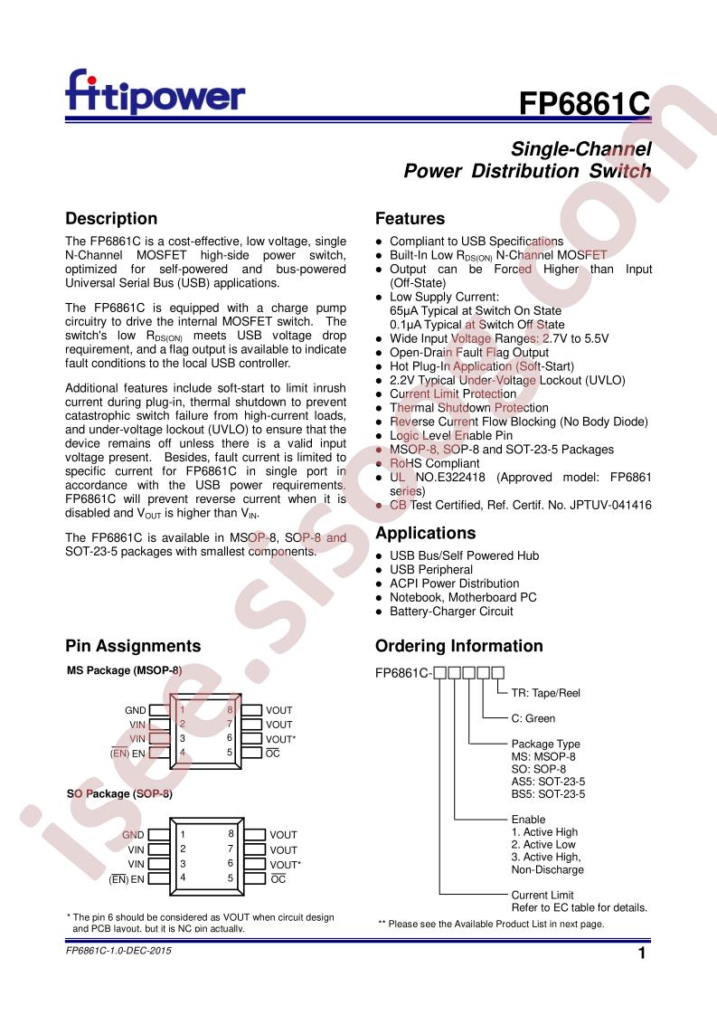 FP6861C-A1MSCTR