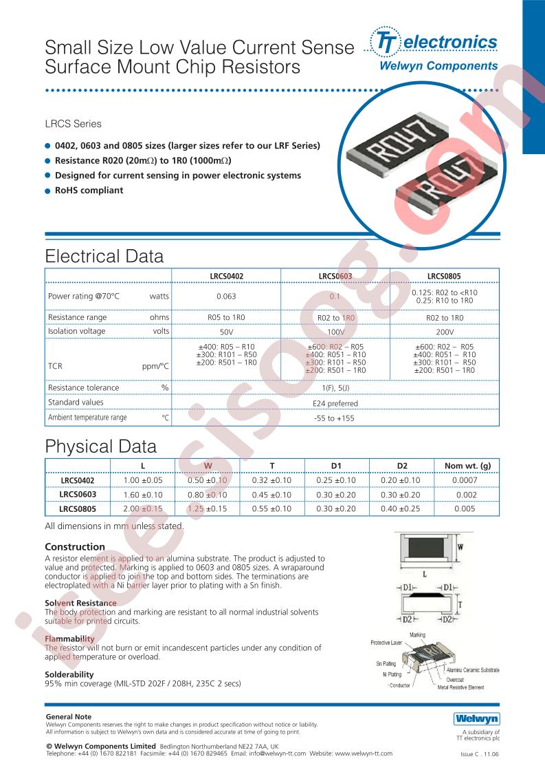 LRCS0603-0R1FT5