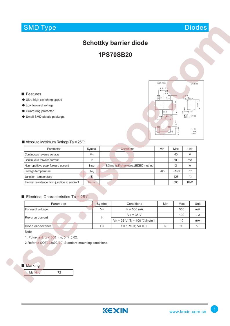1PS70SB20