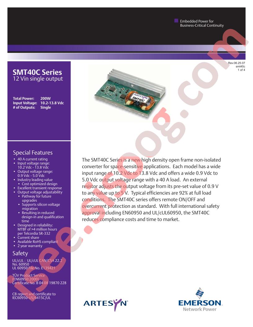 SMT40C-12SADJJ