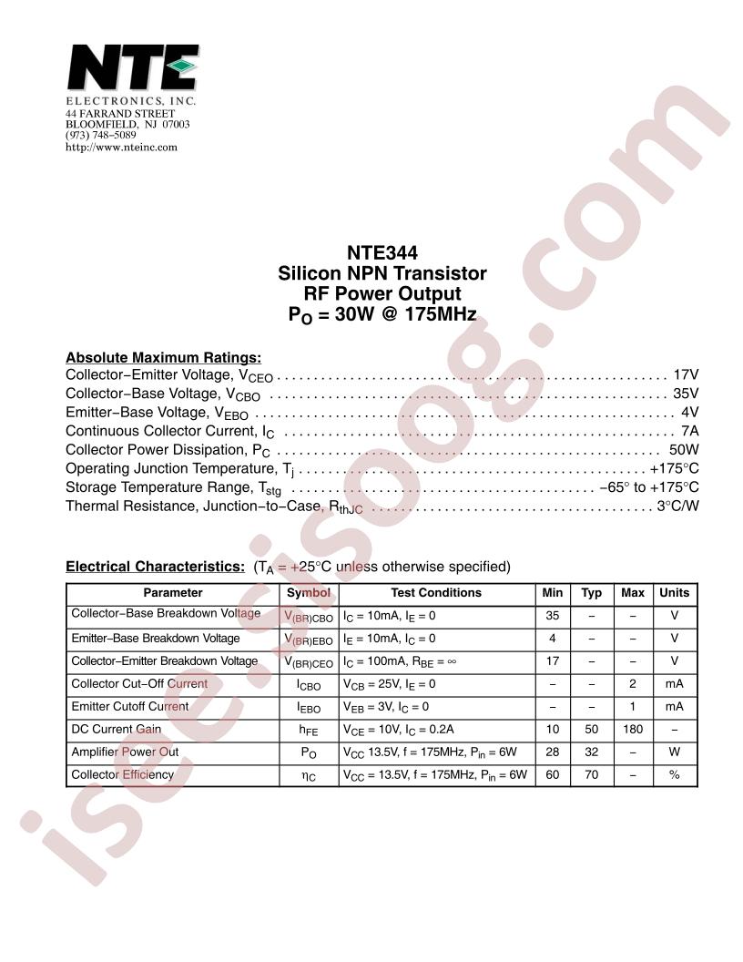 NTE344