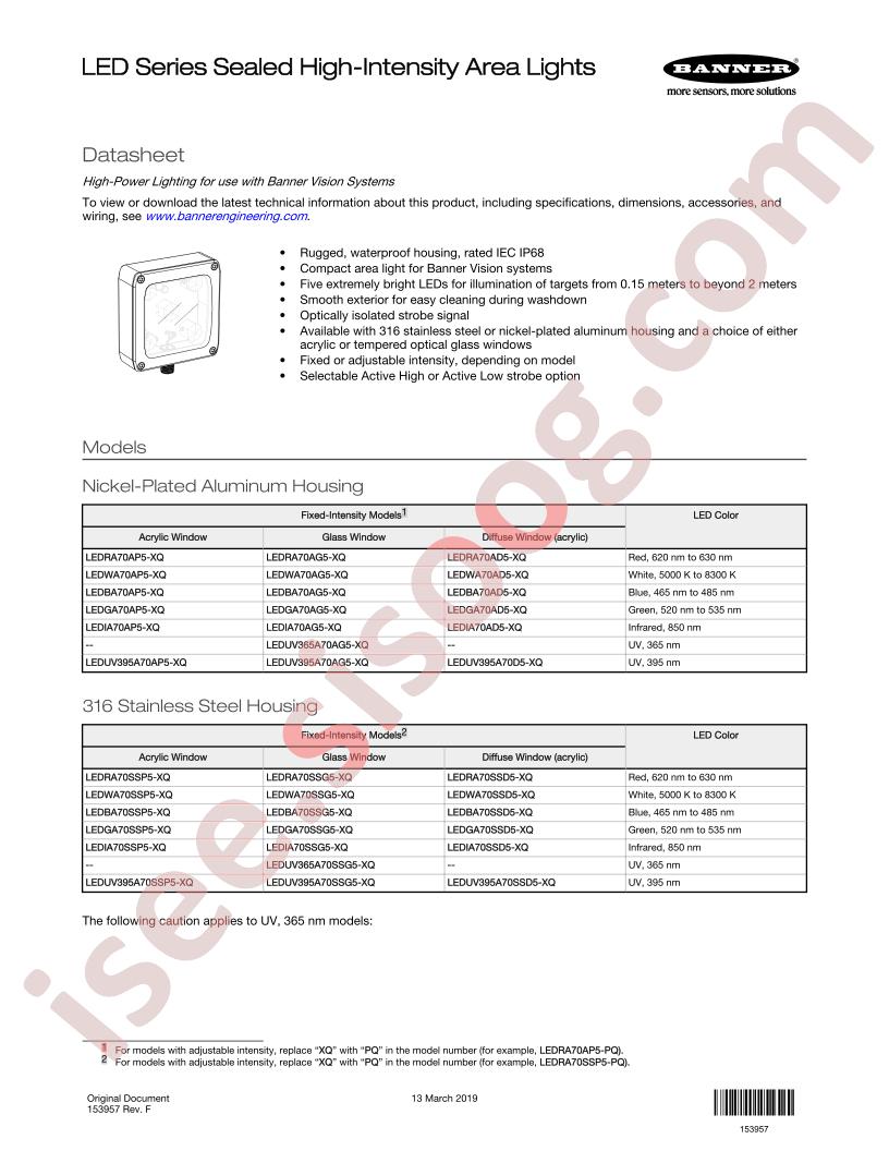 LEDBA70AD5-XQ