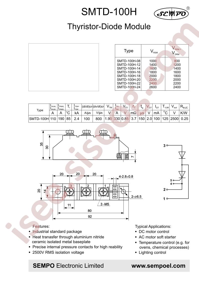 SMTD-100H-08