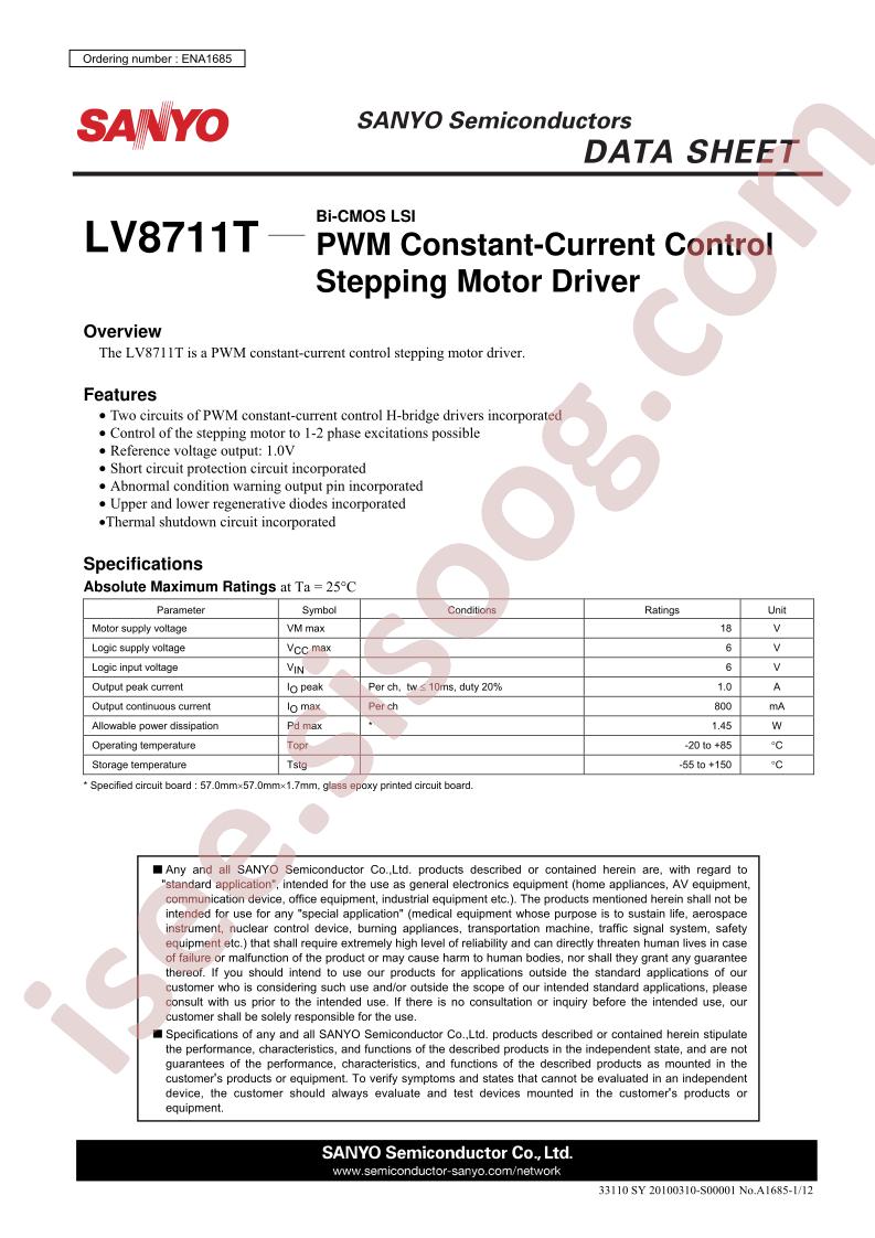 LV8711T