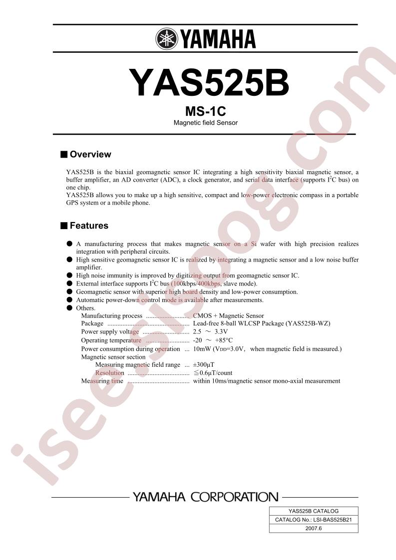 YAS525B