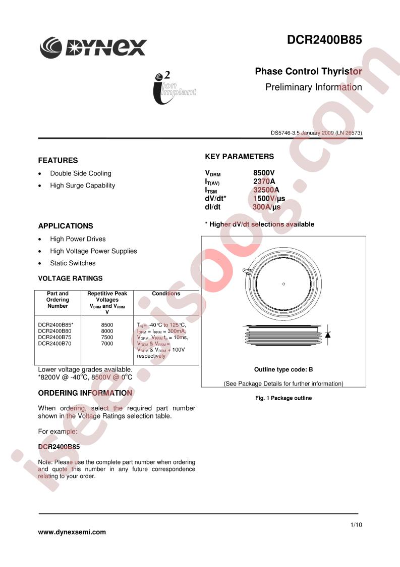 DCR2400B85