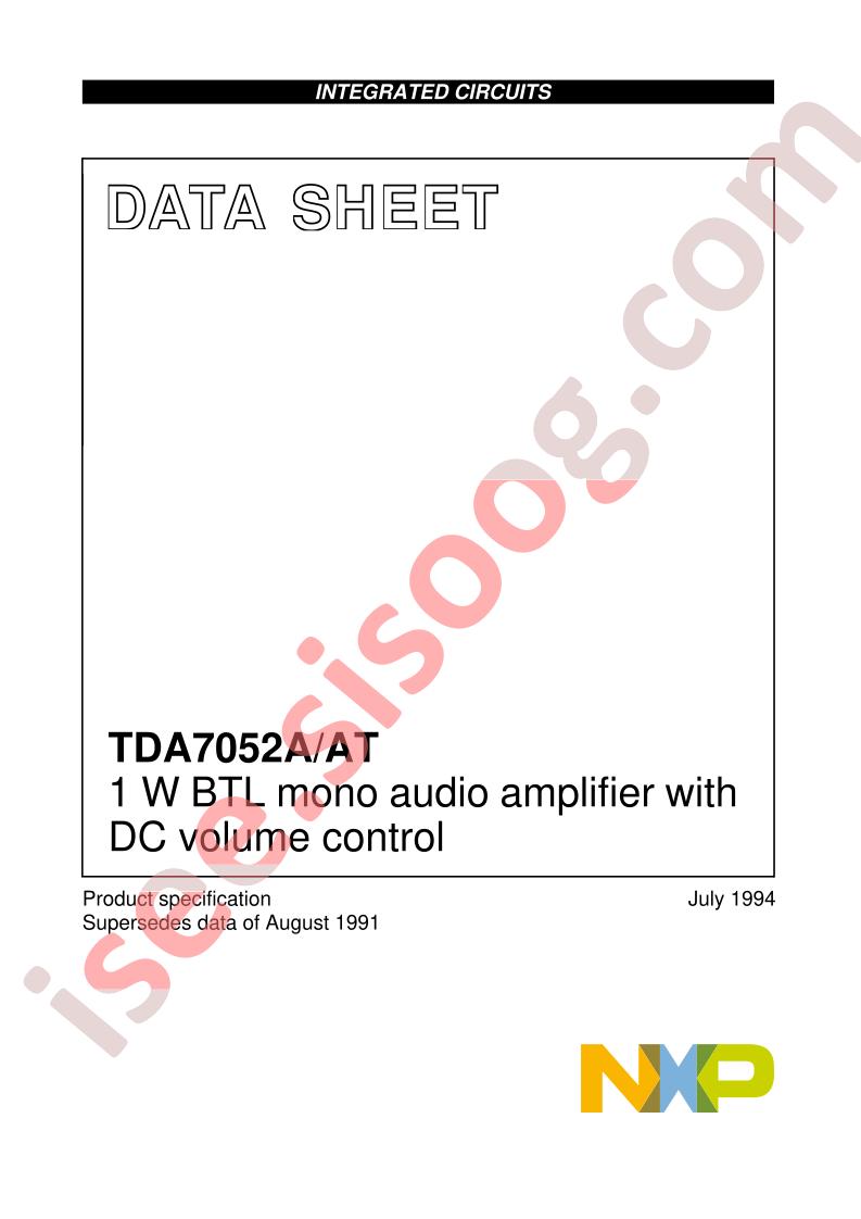 TDA7052AN