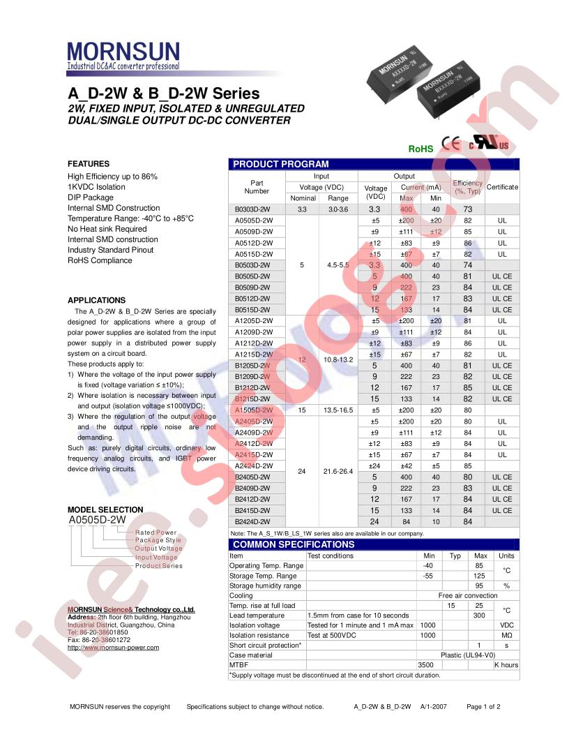 B0505D-2W