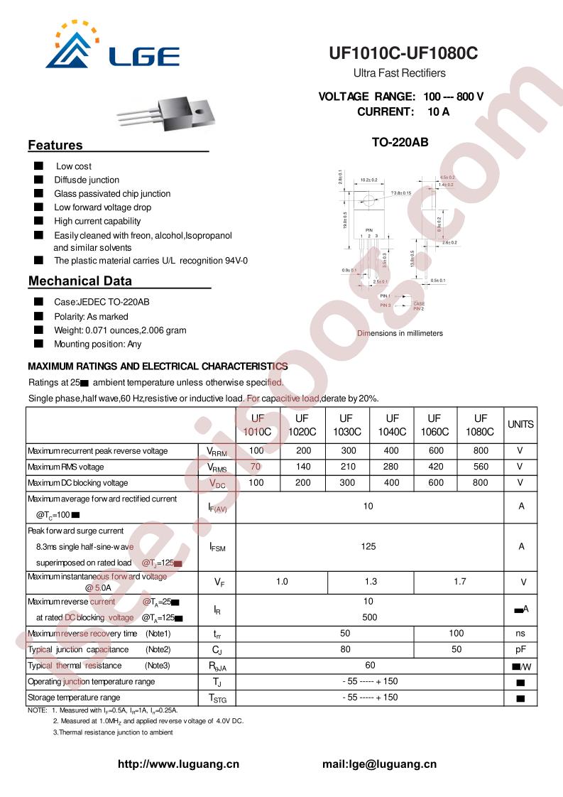 UF1010C