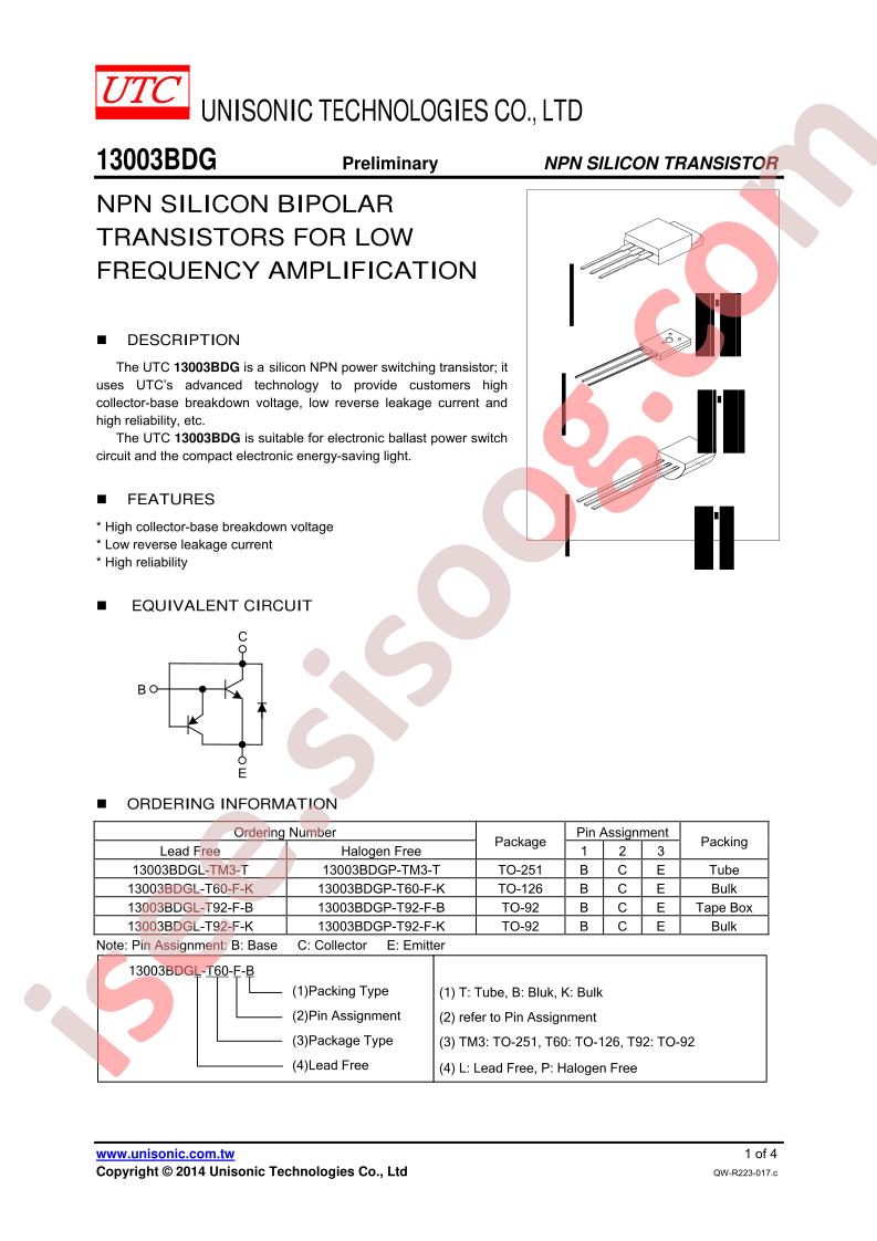 13003BDGP-T60-F-K