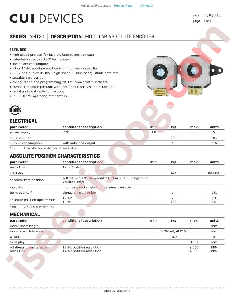 AMT213A-F1-54-3000-W