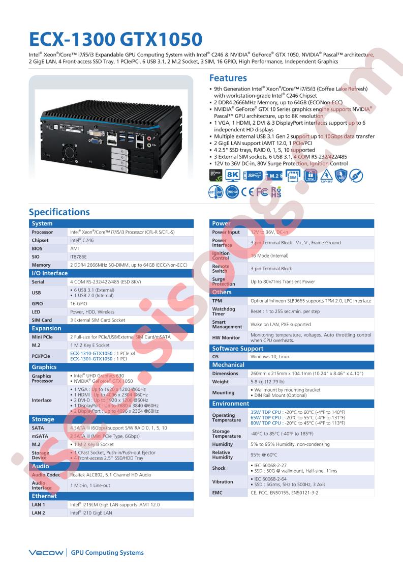 ECX-1300GTX1050