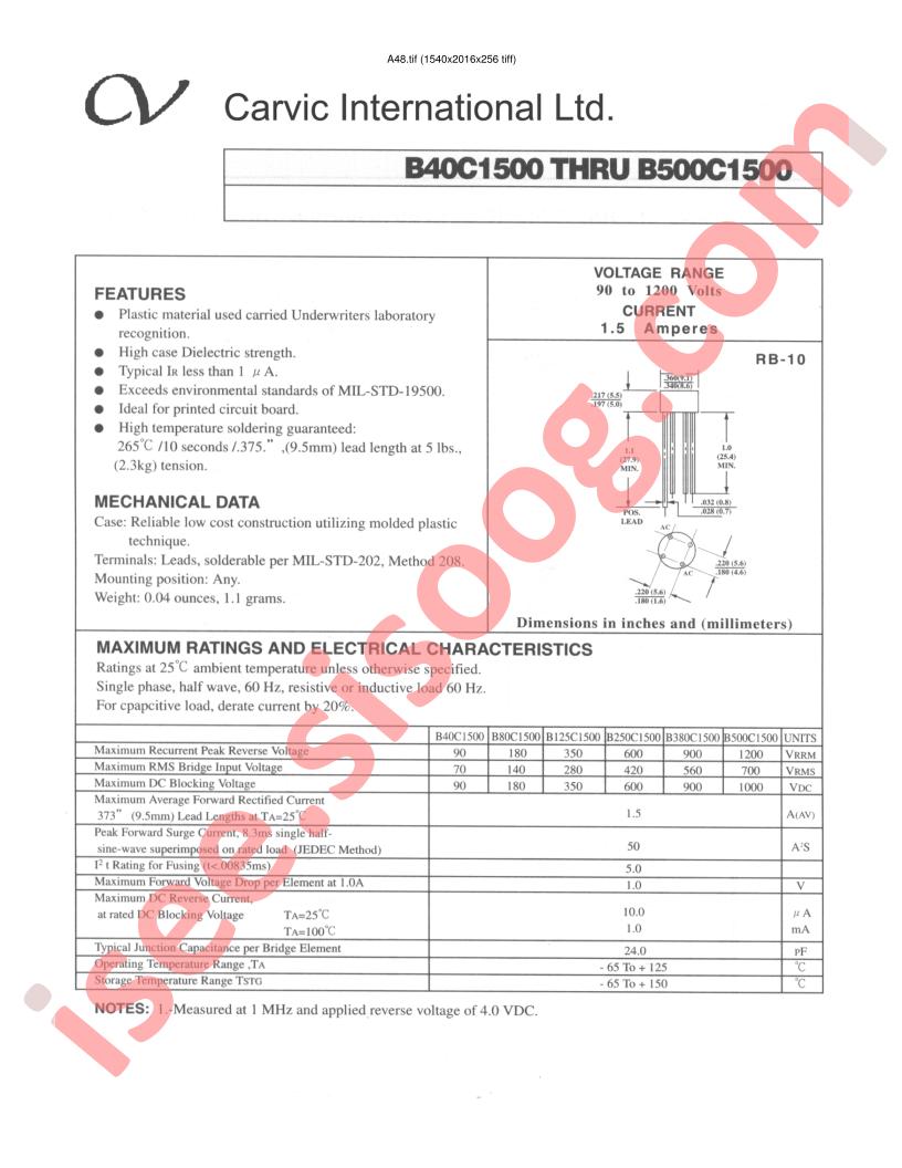 B500C1500