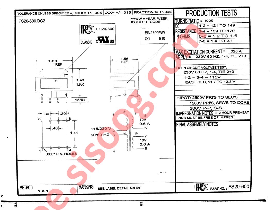 FS20-600