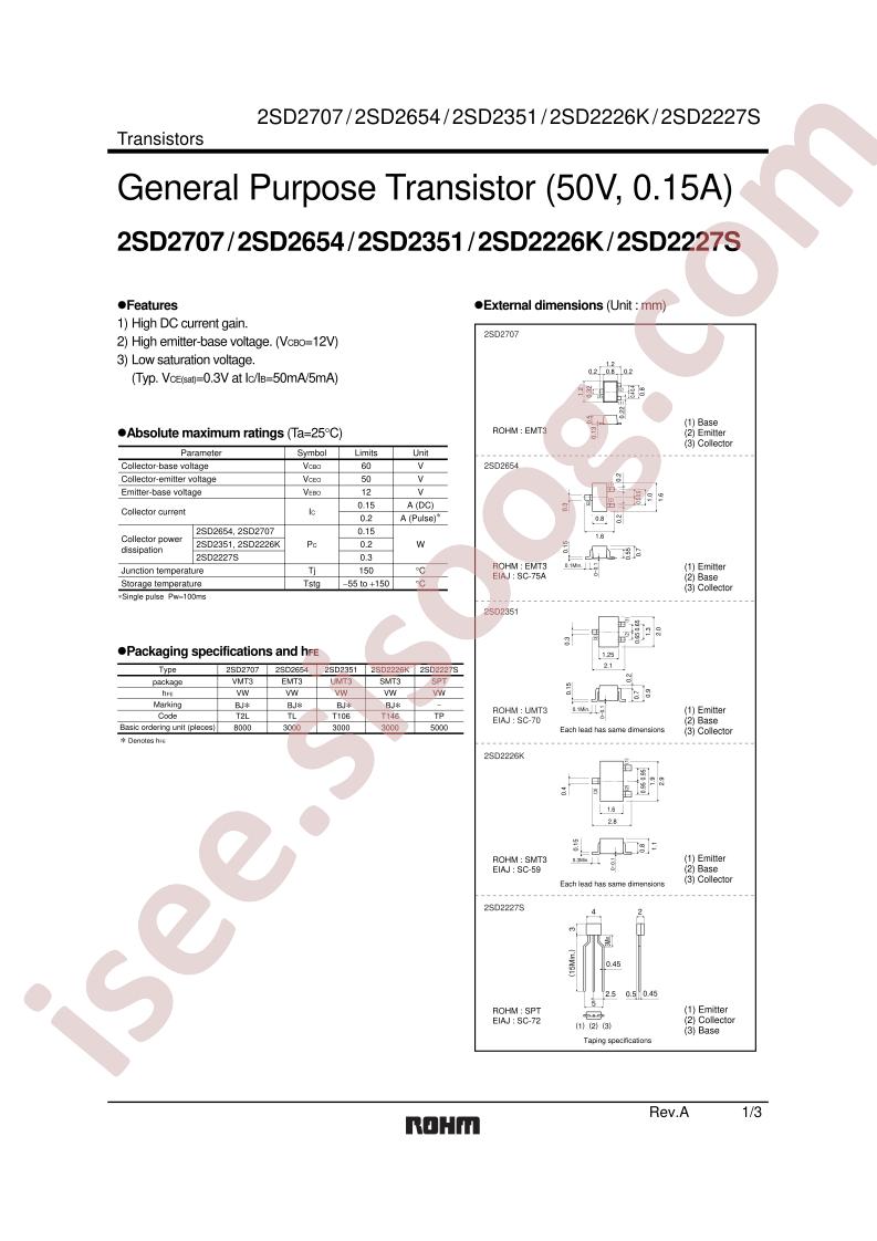 2SD2707