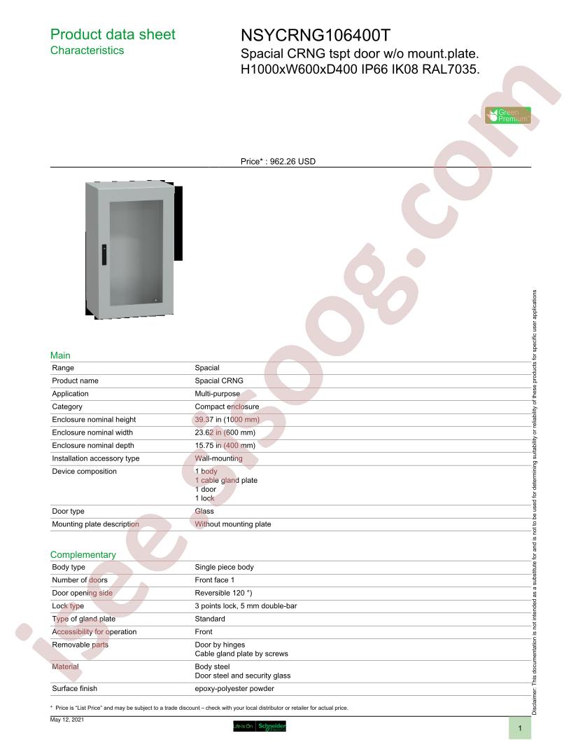 NSYCRNG106400T