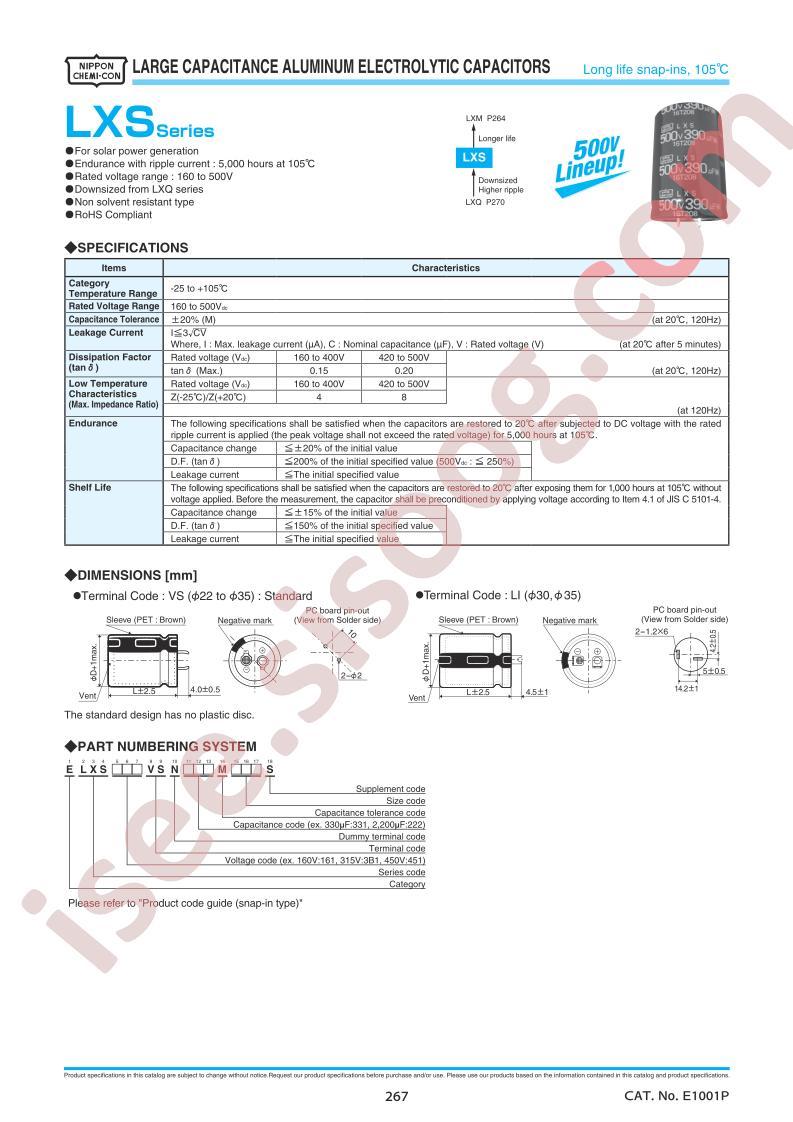 ELXS161VSN102MR25S