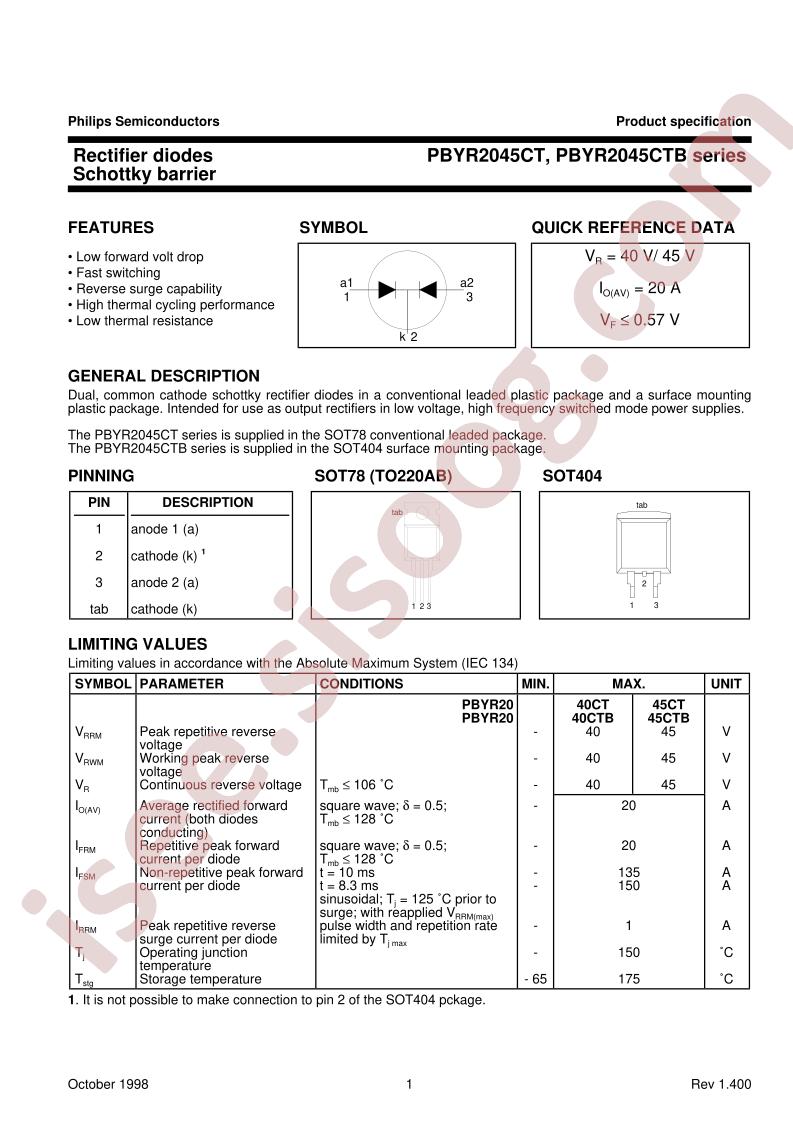 PBTR2040CTB