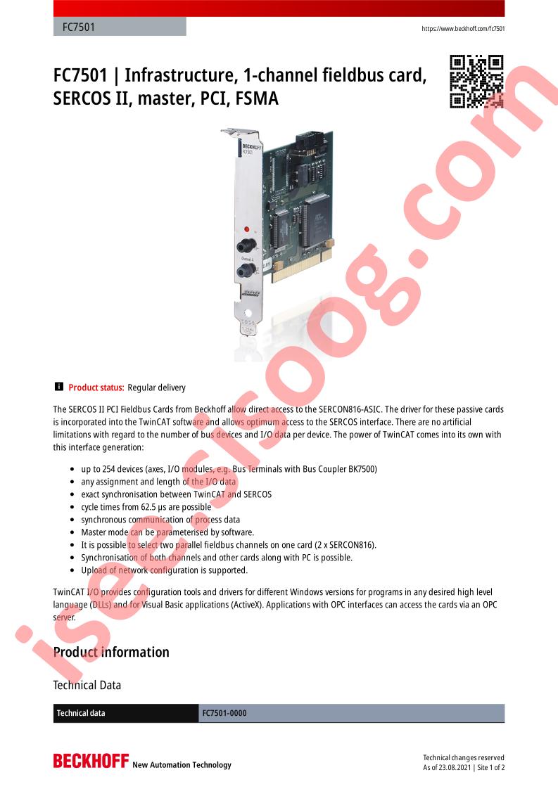FC7501