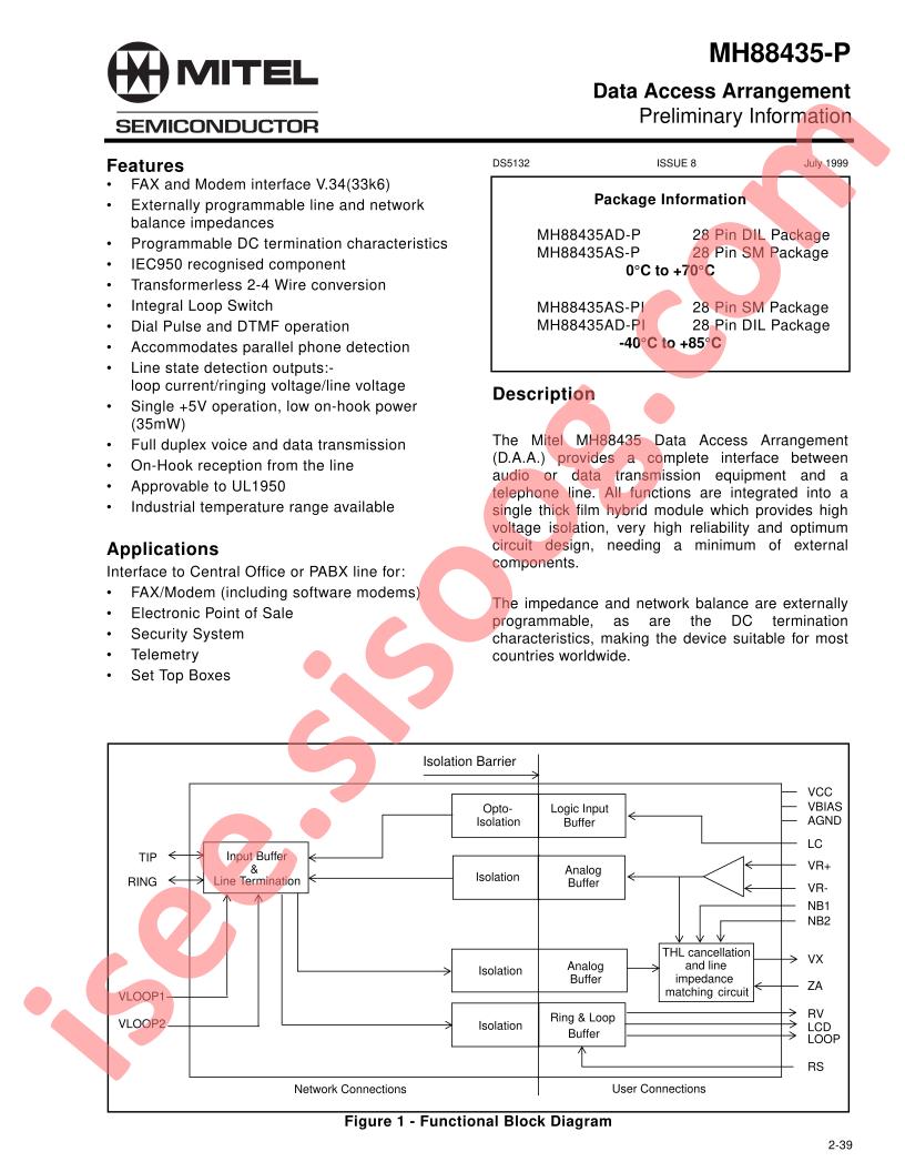 MH88435AD-P