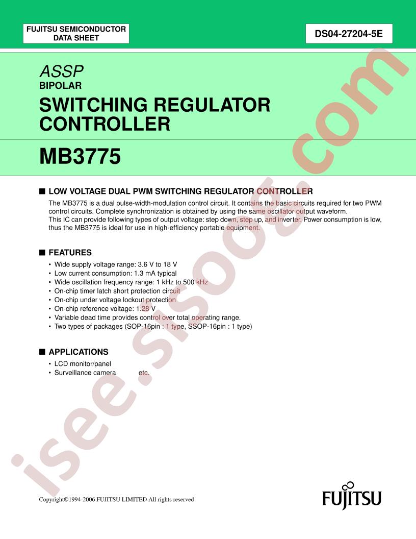 MB3775PFV
