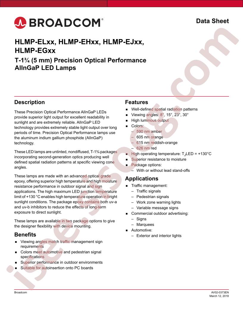 HLMP-EJ30-R1400