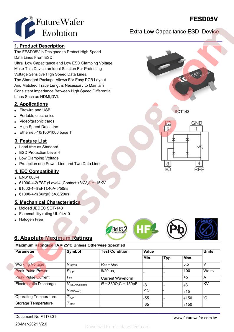 FESD05V