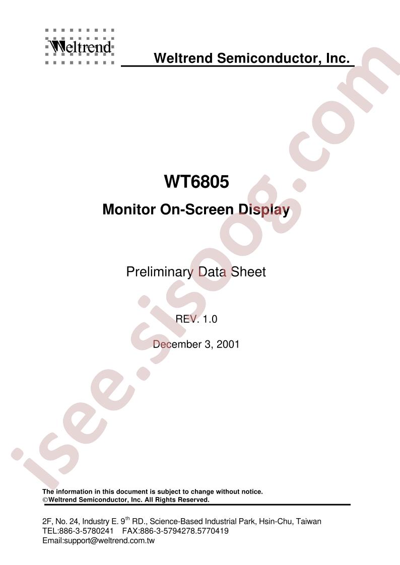 WT6805