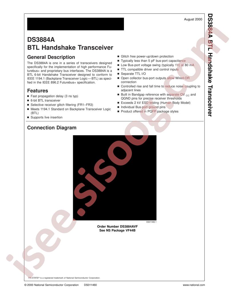 DS3884AVF