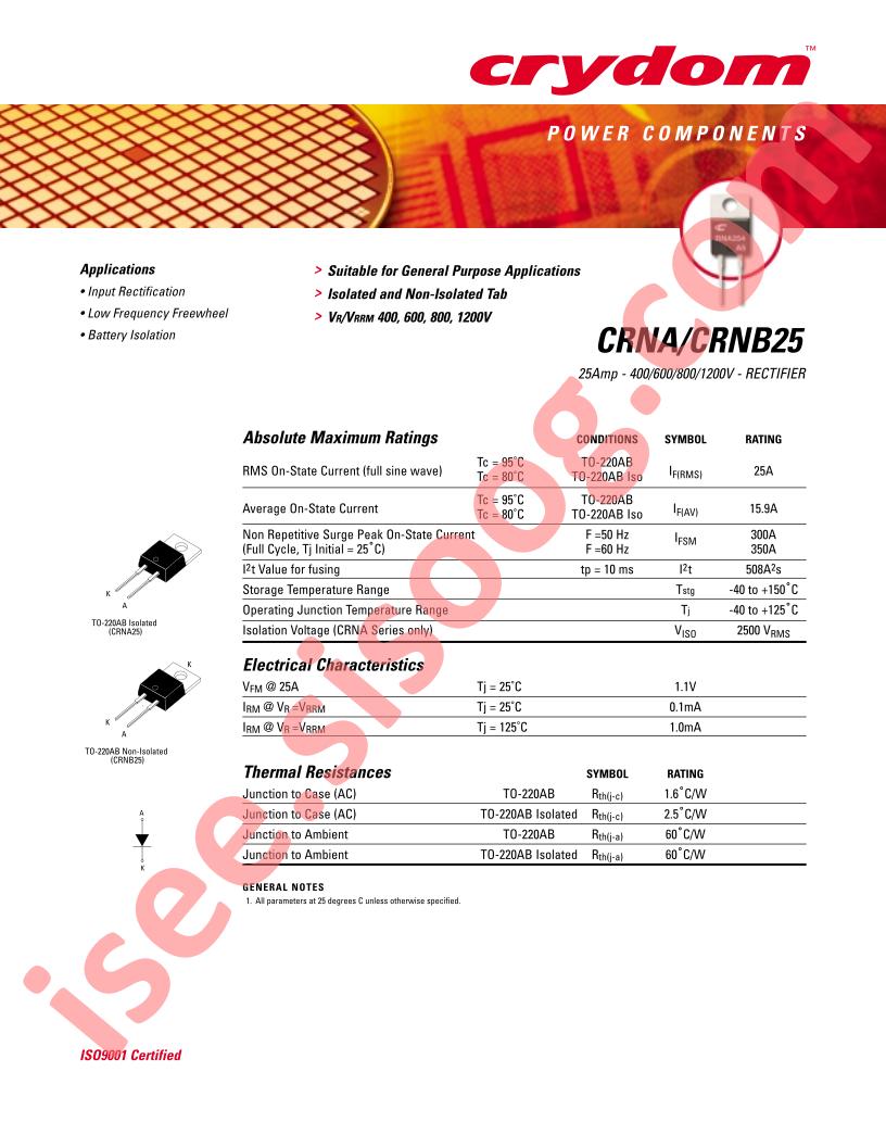 CRNB25-600PT