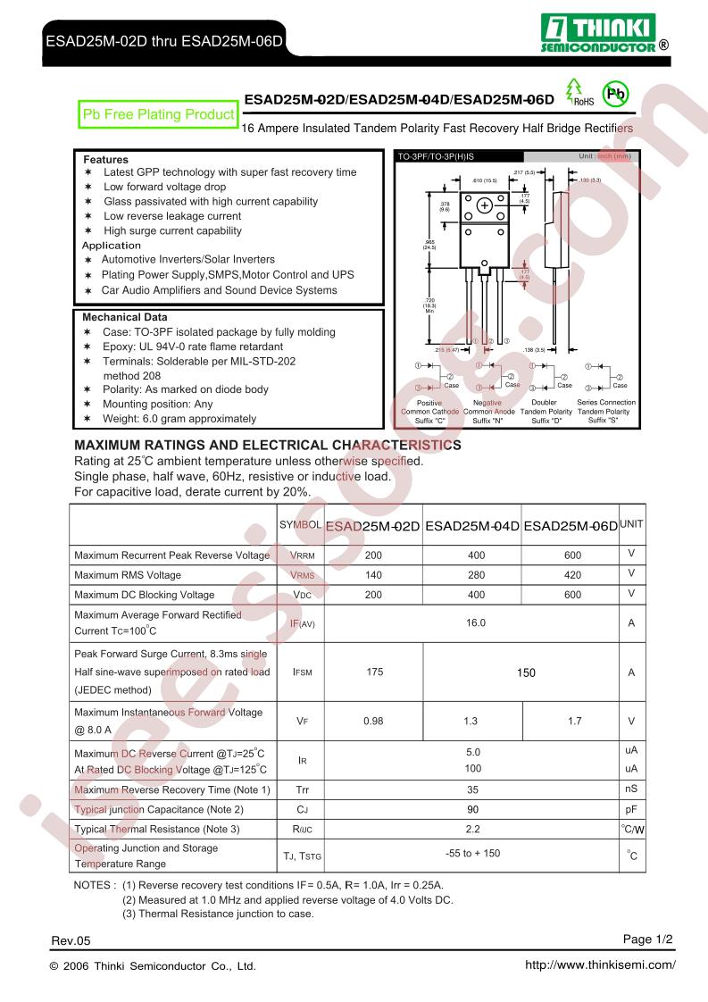 ESAD25M-02D