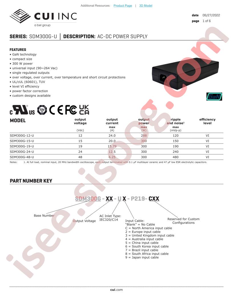 SDM300G-12-UC-P219