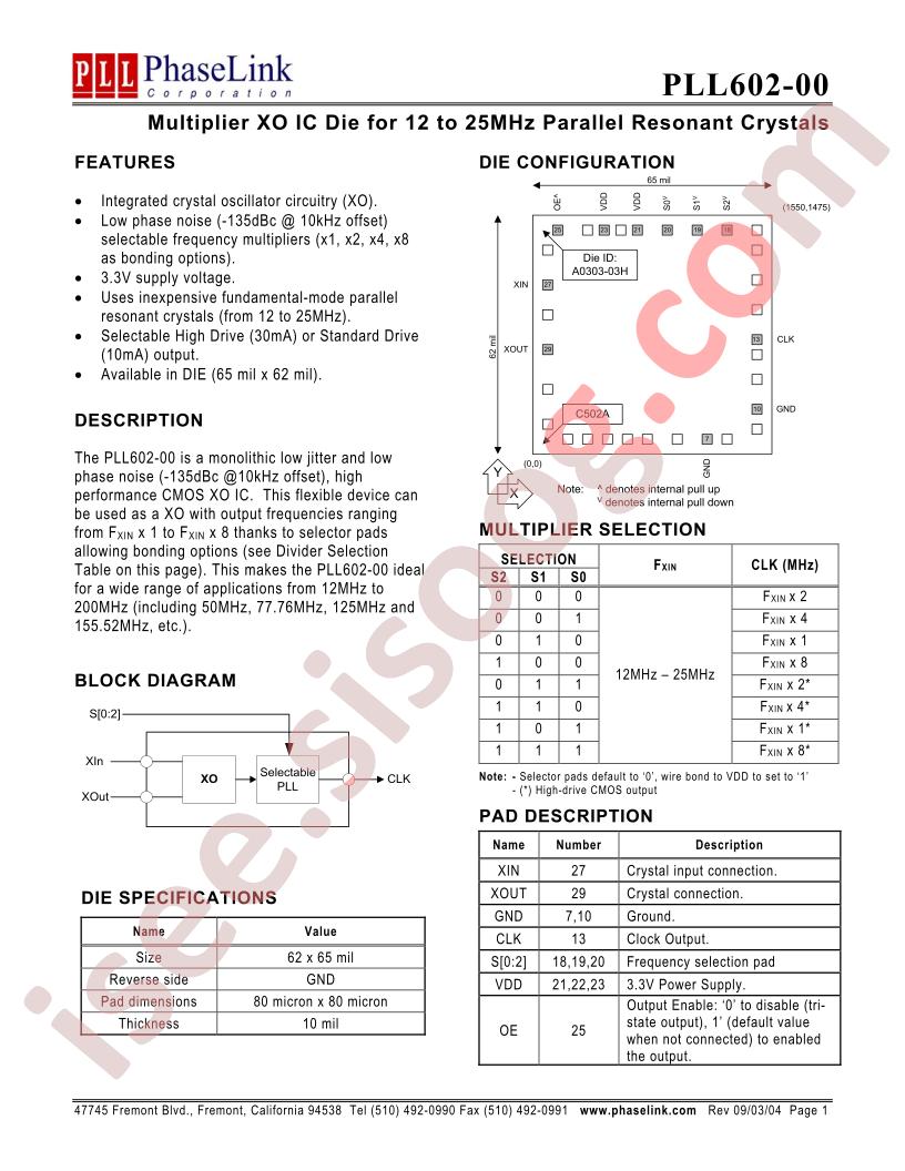 PLL602-00DC