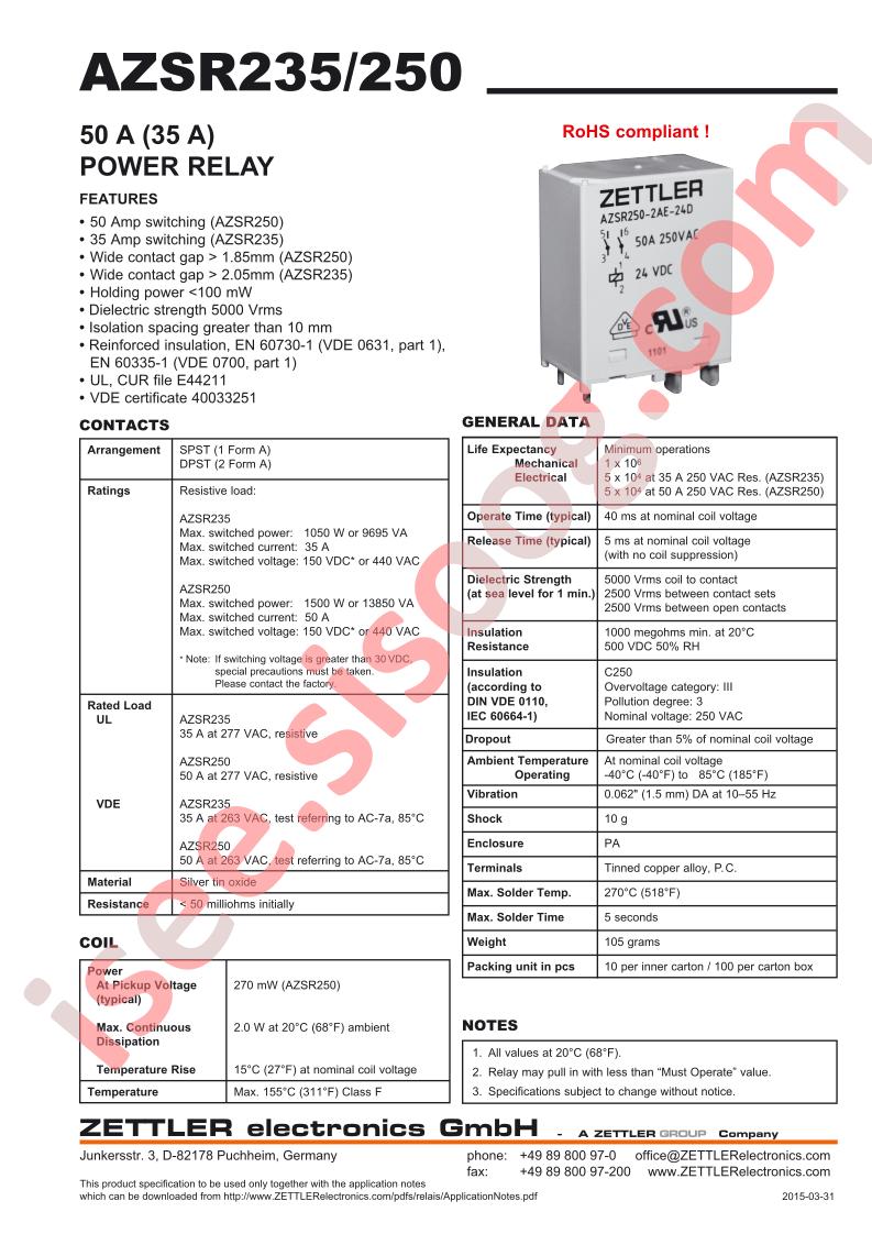 AZSR235-1AE-18D