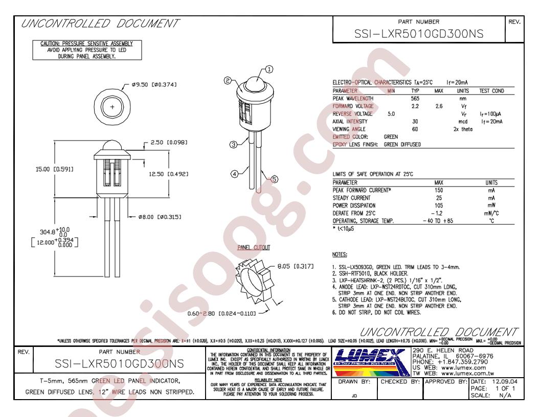 SSI-LXR5010GD300NS