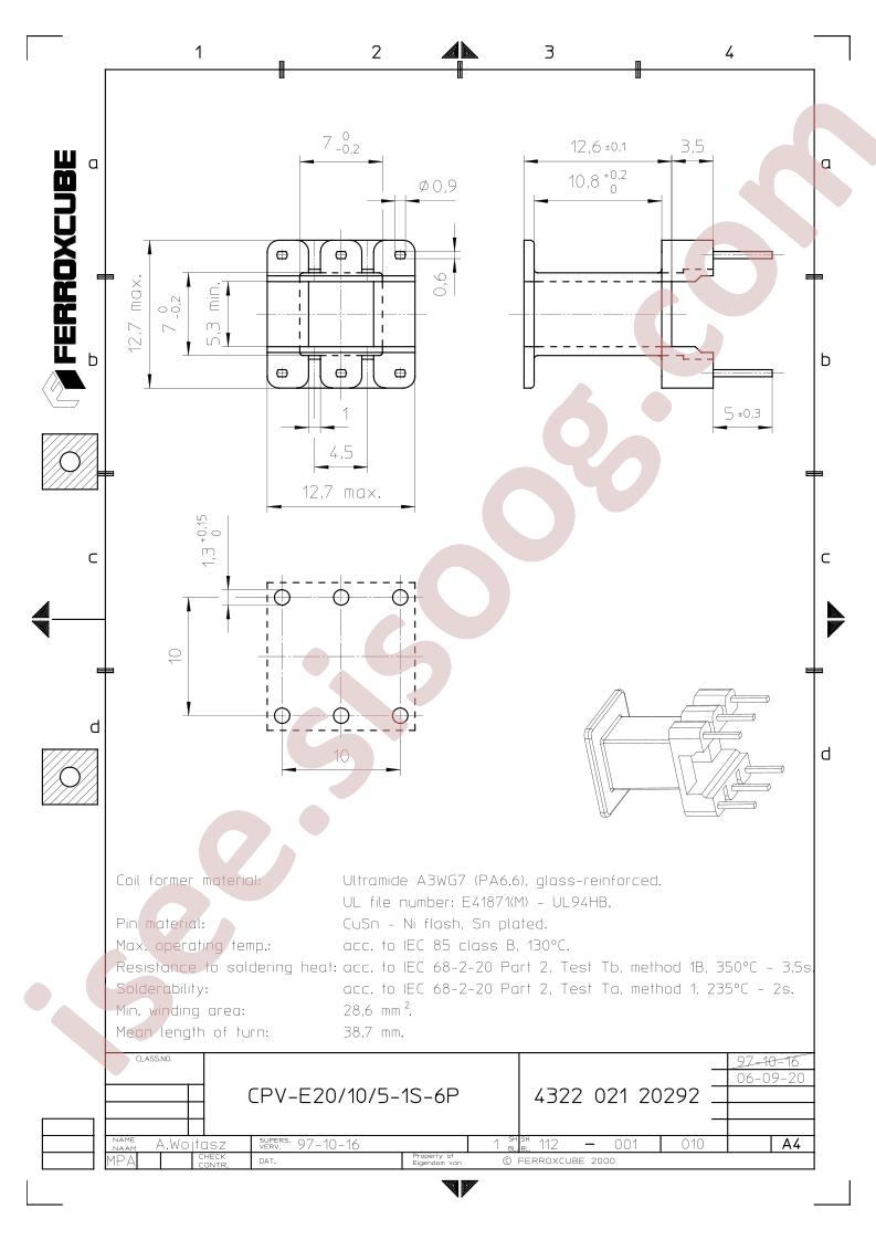 CPV-E20-1S-6P