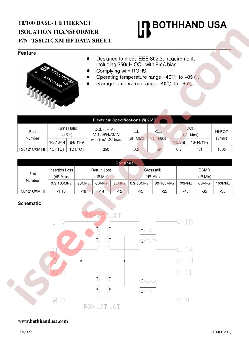 TS8121CXMHF