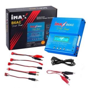 شارژر- دشارژر باتری IMAX 80W مدل B6AC دارای نمایشگر و پورت بالانس