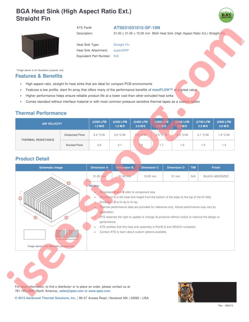 ATS031031015-SF-10N