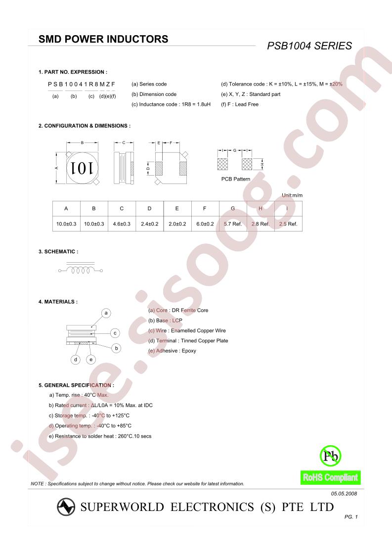 PSB1004120MZF