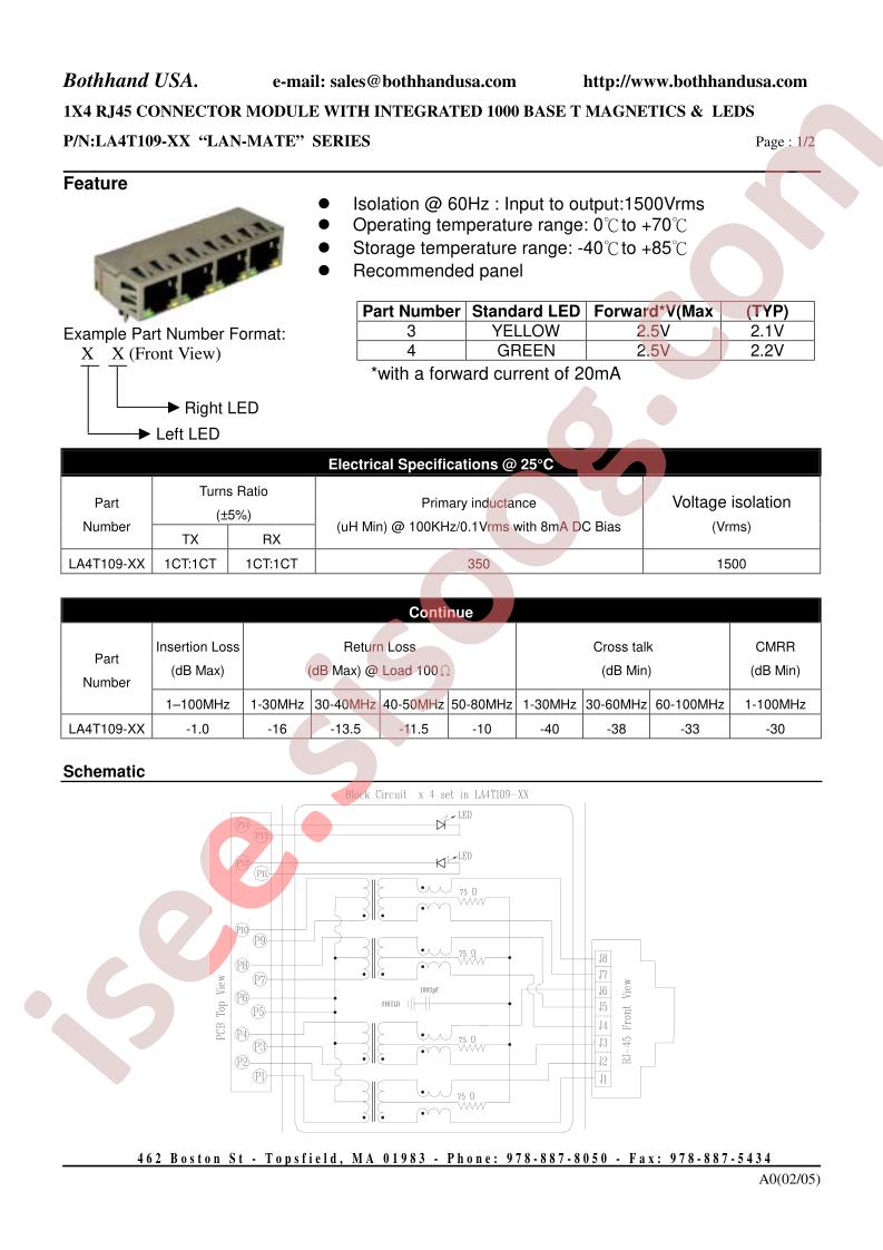 LA4T109-XX