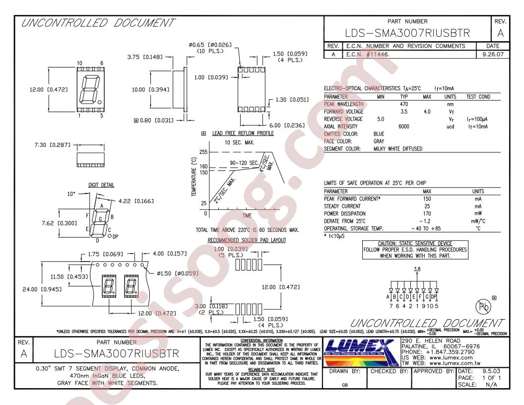 LDS-SMA3007RIUSBTR