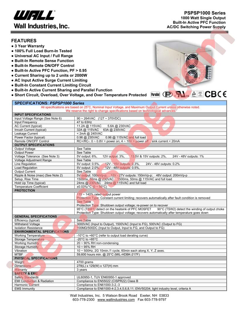 PSPSP1000-24