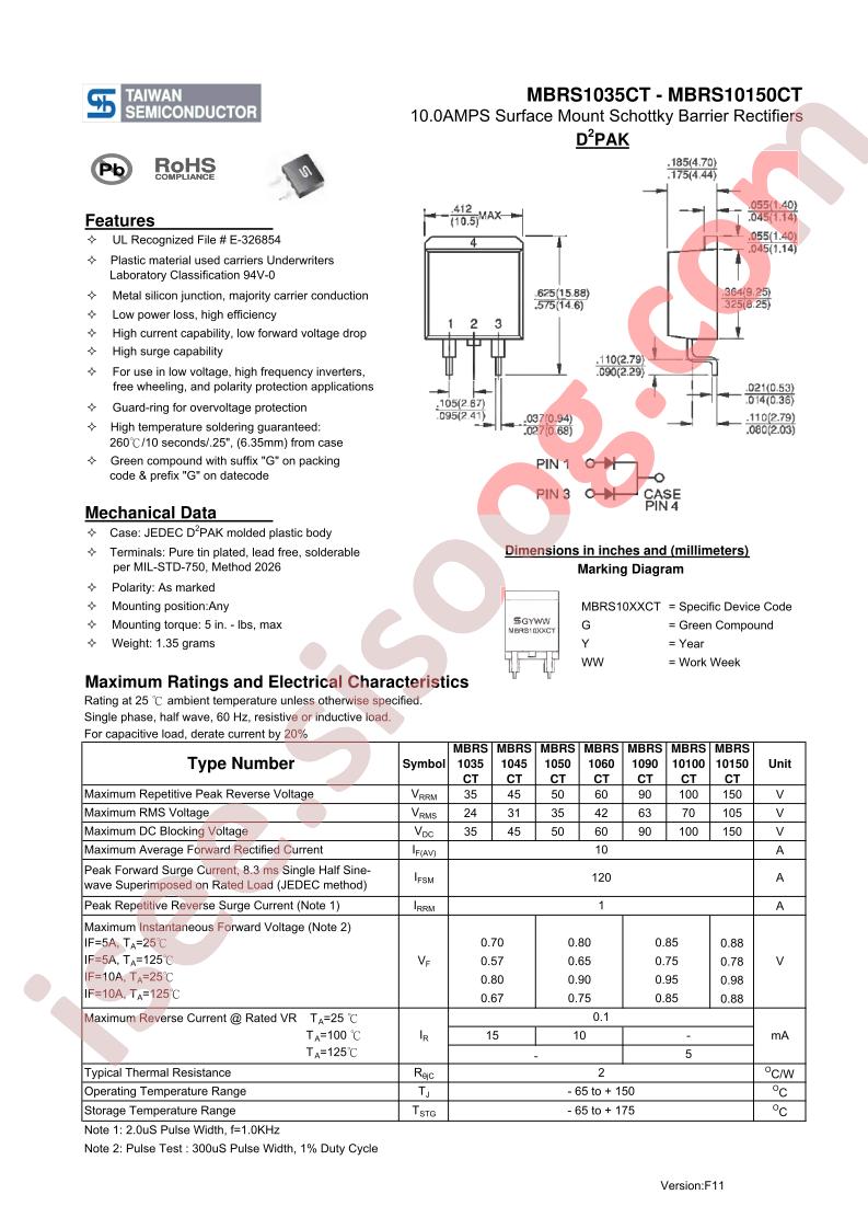 MBRS1035CT