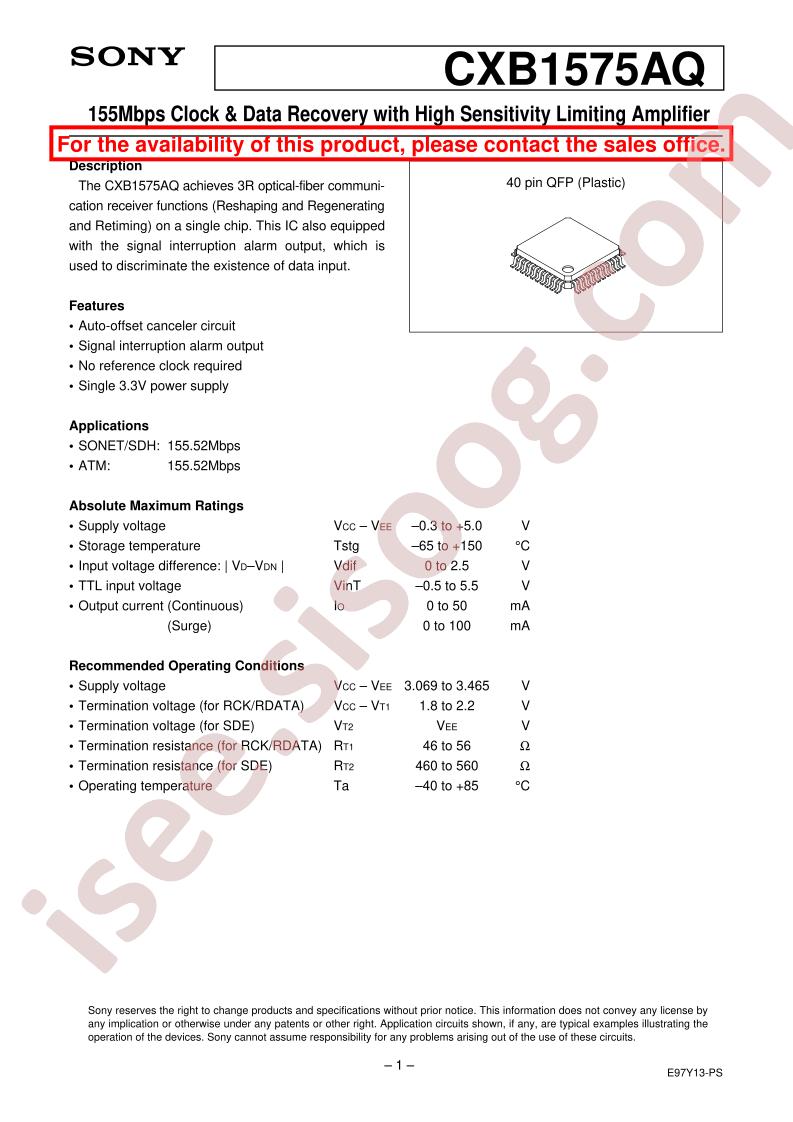 CXB1575AQ
